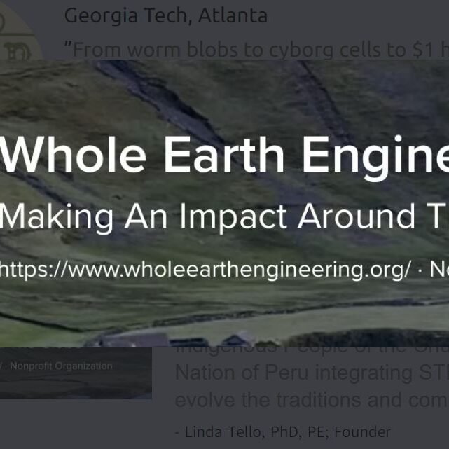 Whole Earth Engineering inc, organization.